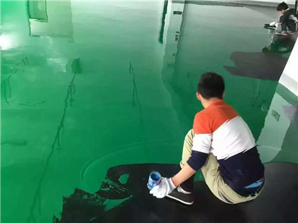 广阳下面给你一份环氧地坪漆施工的完整流程